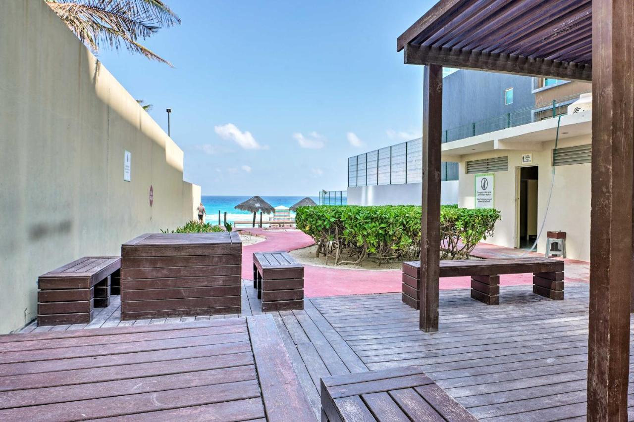 Updated Oceanside Townhome With Pool Walk To Beach! Cancún Kültér fotó